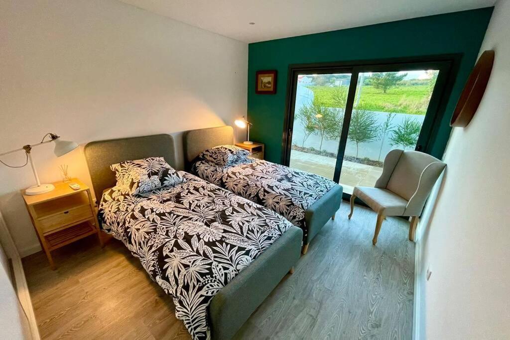 New And Modern 3 Bedroom Villa With Private Heated Pool Near Nazare Sao Martinho do Porto Exterior photo